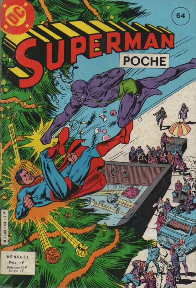 Scan de la Couverture Superman Poche n 64
